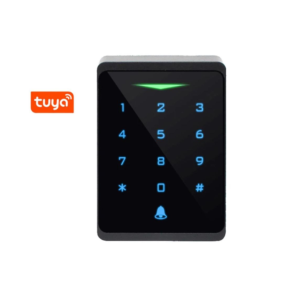 Controle de Acesso com Teclado Touchpad Inteligente Tuya Smart WiFi à Prova d'Água