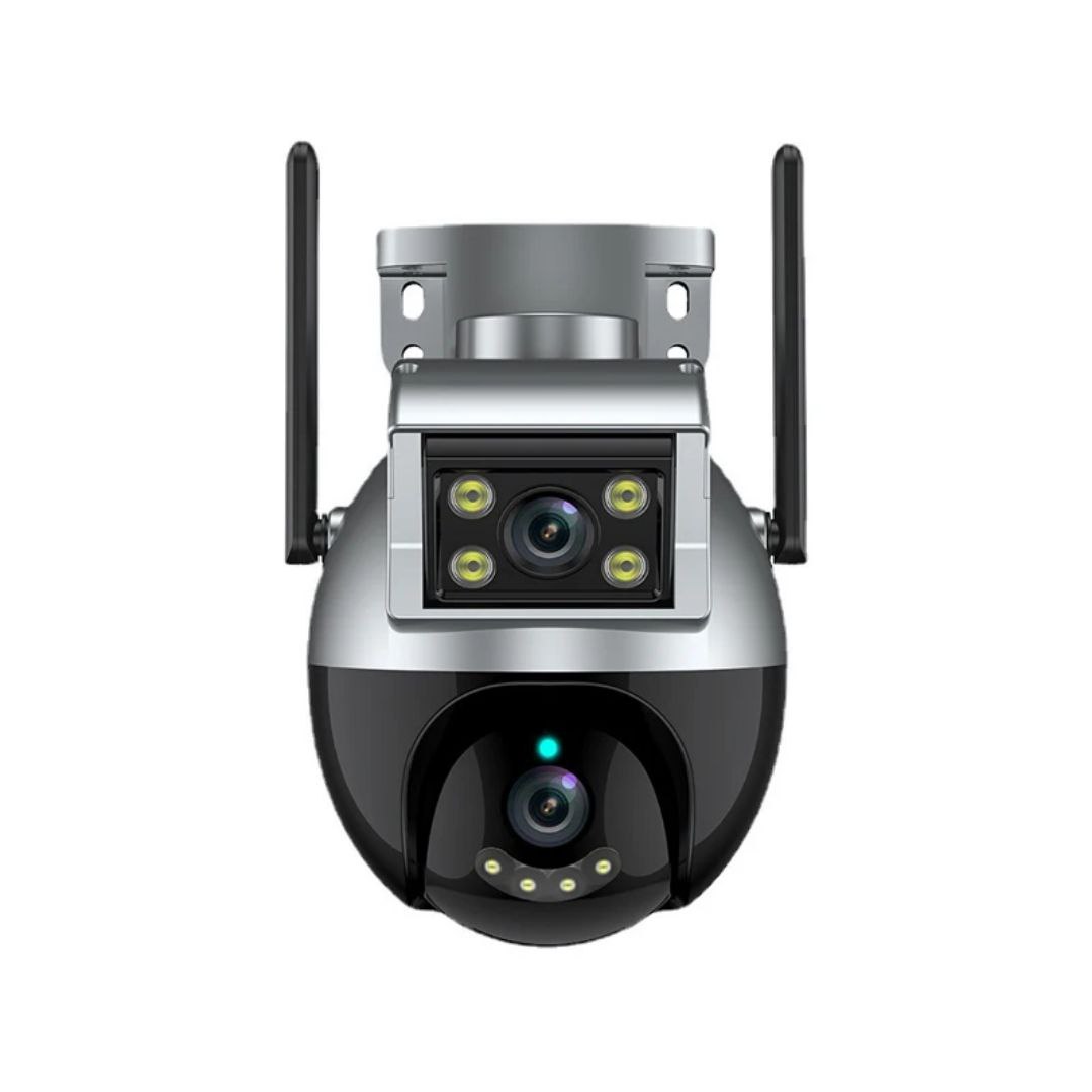 Câmera Tuya Smart Dupla Lente WiFi e a prova de água 4.0MP e 8.0MP