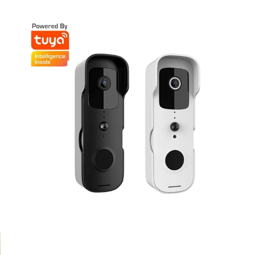 Campainha de Vídeo à Prova d'Água TuyaSmart Wi-Fi HD de Baixo Consumo