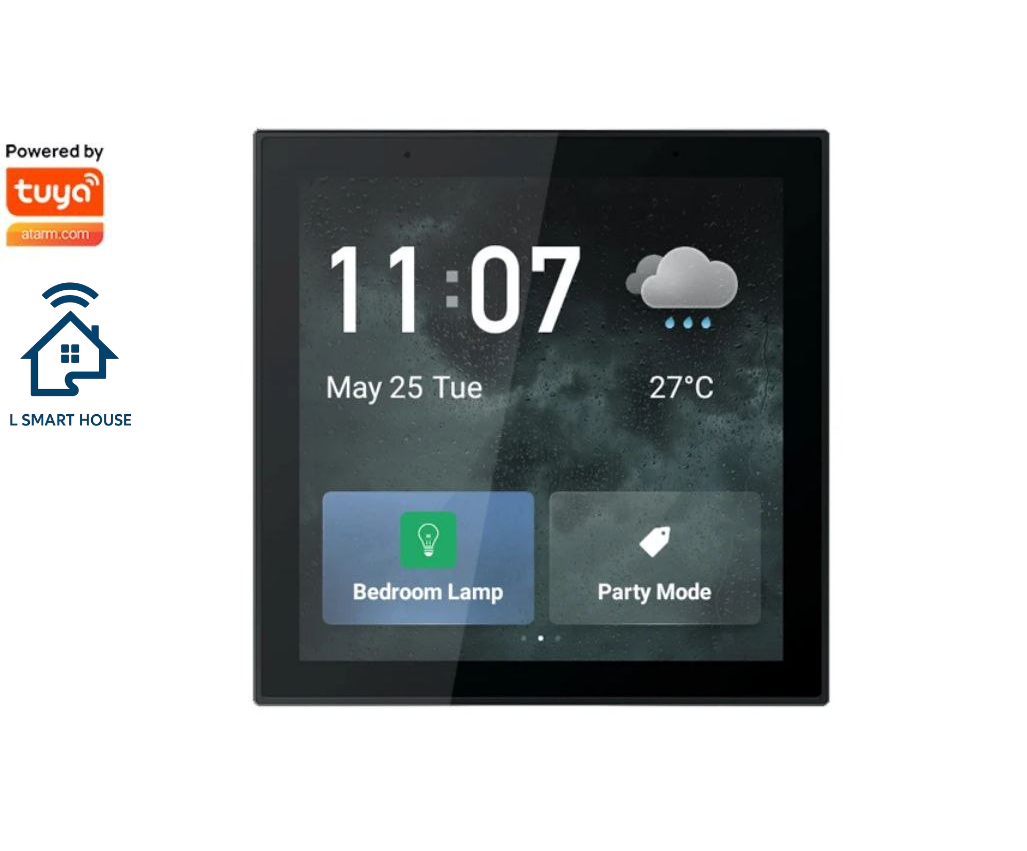 Painel de controle 4 polegada tuya zigbee wifi
