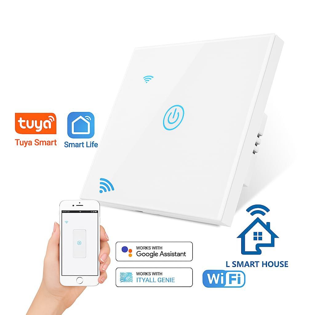 Interruptor Simples inteligente Wifi Tuya