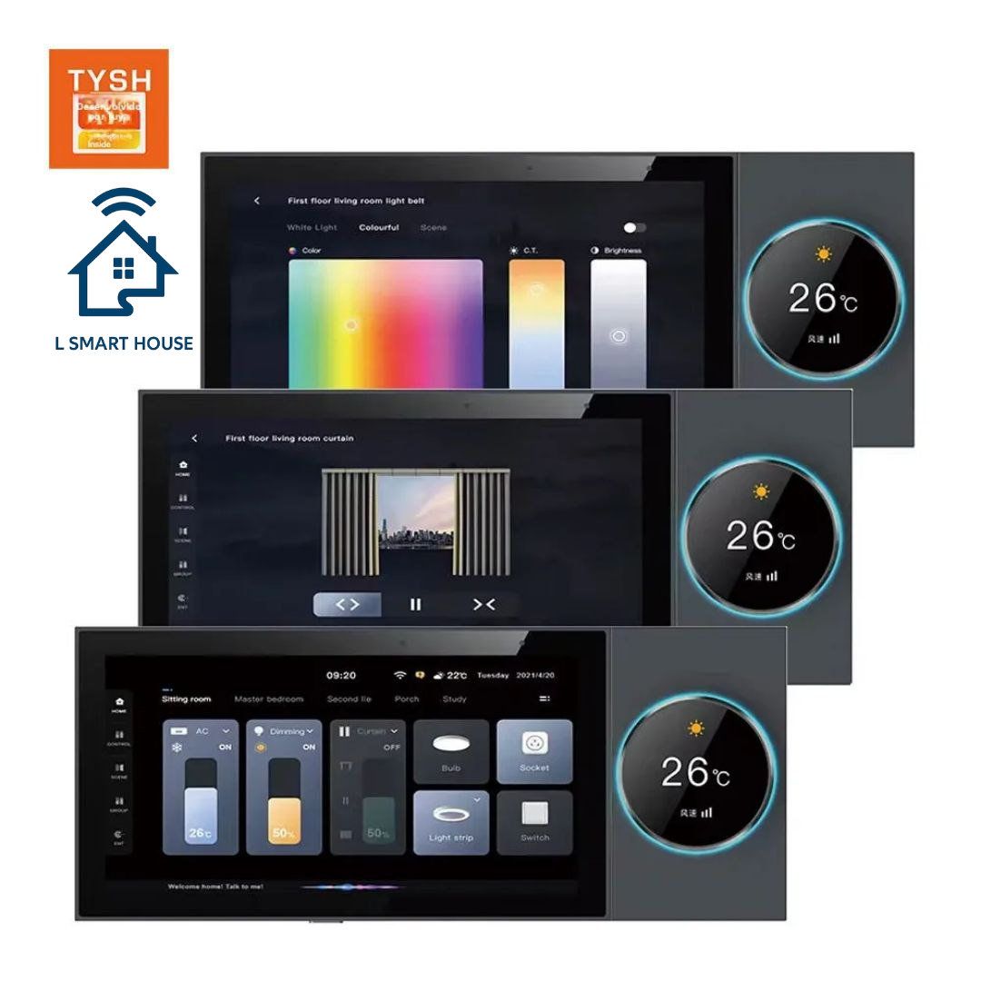 Painel de controle 6 polegada wifi/zigbee tuya